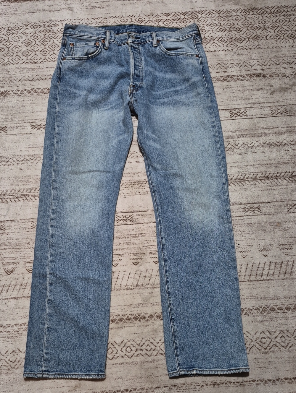 Levi's Medium Blue Straight-Leg Men's Jeans
